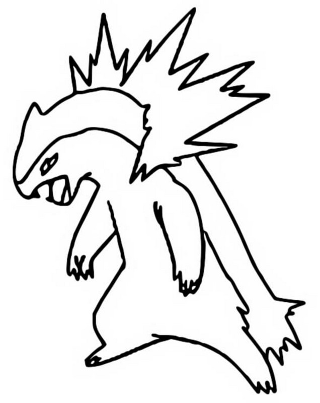 quilava pokemon coloring pages - photo #32