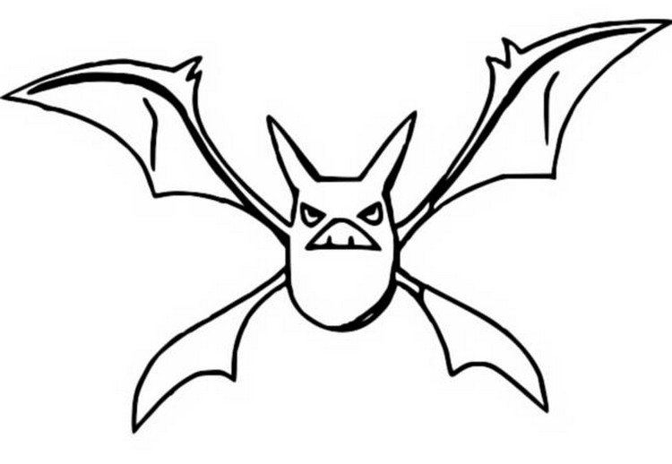 zubat coloring pages - photo #14