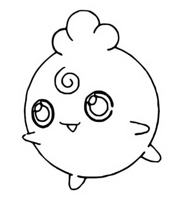 igglybuff coloring pages - photo #1