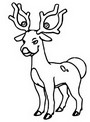 Coloring page Stantler