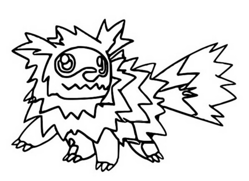 zigzagoon coloring pages - photo #8