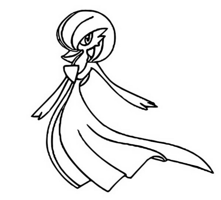 gardevoir and gallade coloring pages - photo #2