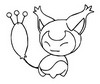 Coloring page Skitty