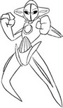 Målarbok Deoxys