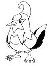 Desenho para colorir Staravia