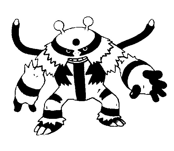 pokemon electabuzz coloring pages - photo #13