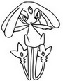 Coloring page Mesprit