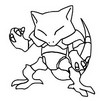 Coloring page Abra