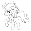 Coloring page Keldeo