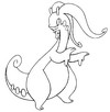 Coloring page Goodra