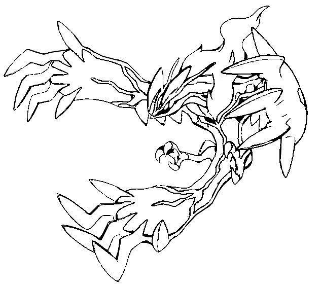 yveltal pokemon coloring pages - photo #1