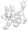Coloring page Torracat