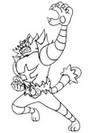 Disegno da colorare Incineroar