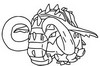 Coloring page Great Tusk