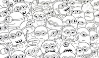 Coloring Pages Minions Morning Kids Coloring Pages Minions Morning Kids