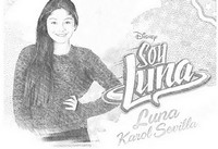 Kleurplaat Soy Luna