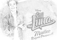 Fargelegging Tegninger Soy Luna