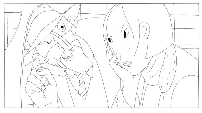 Dibujo para colorear Phantom Boy