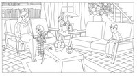 Coloring page Phantom Boy