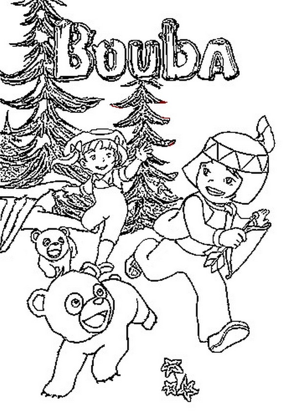 Coloring page Bouba