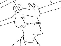 Foglio da colorare - Futurama: Game of Drones - Futurama Game of Drones
