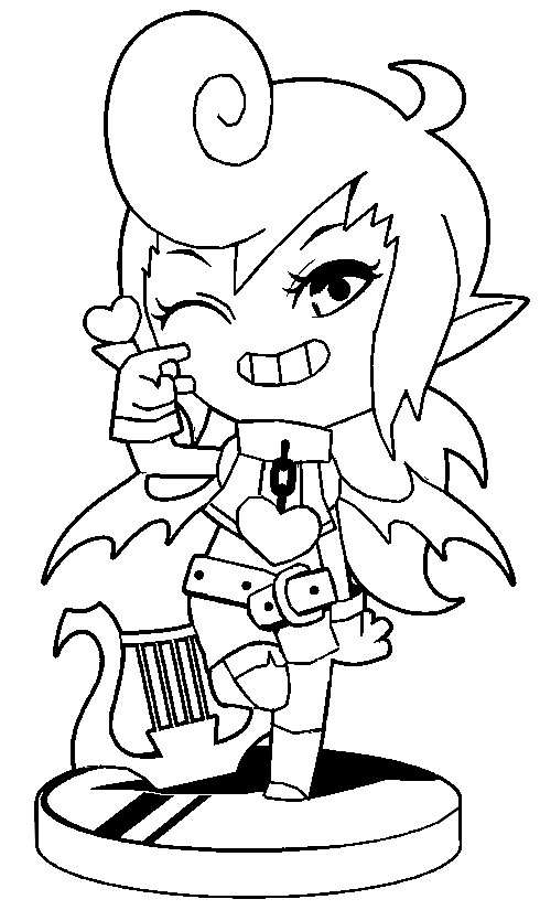 Desenho para colorir Krosmaster