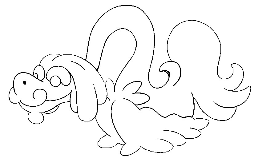 Coloring page Drampa