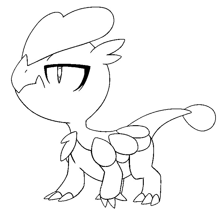 Coloring Page Pok mon Sun And Moon Jangmo o 41