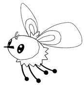 Disegno da colorare Cutiefly