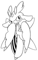 Coloring page Lurantis