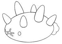 Coloring page Pyukumuku