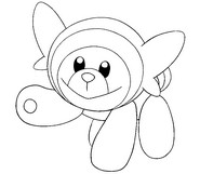 Coloring page Stufful