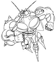 Coloring page UB-02 Absorption (Ultra Beast)