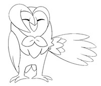 Kleurplaat Dartrix