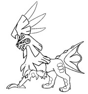 Coloring page Silvally