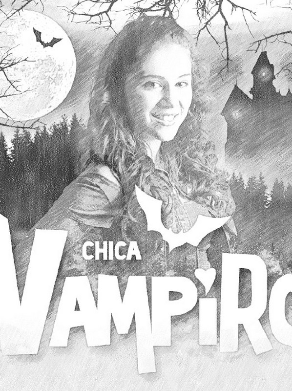 Kleurplaat Chica Vampiro Daisy
