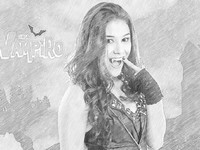 Desenho para imprimir - Daisy - Chica Vampiro