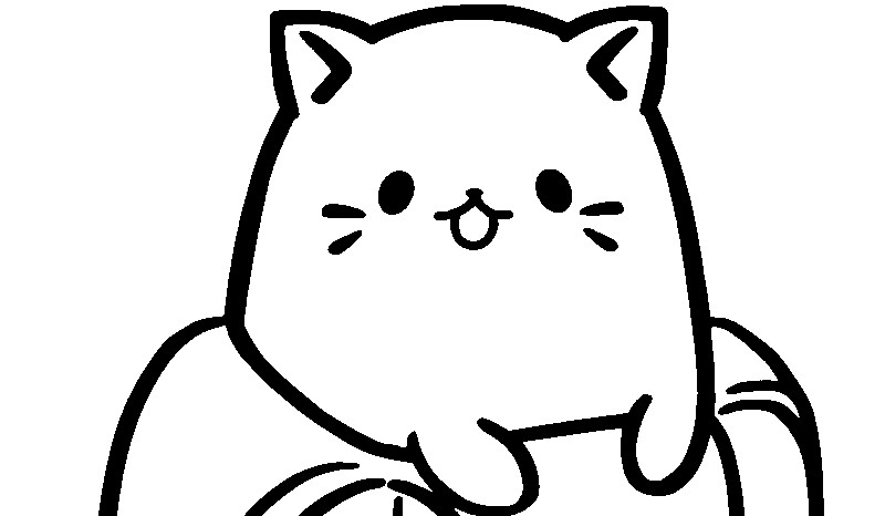 Dibujo para colorear Bananya