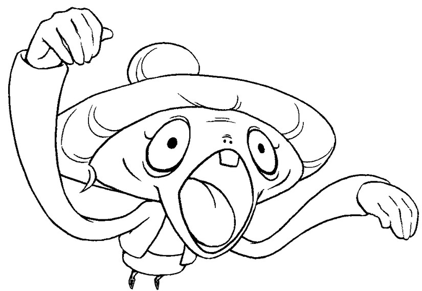 Coloring page Yo-Kai Watch