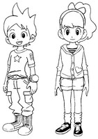 Kolorowanka Yo-Kai Watch