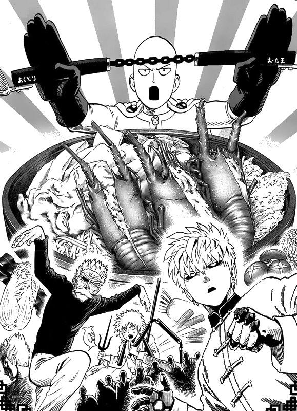 Malvorlagen One Punch Man