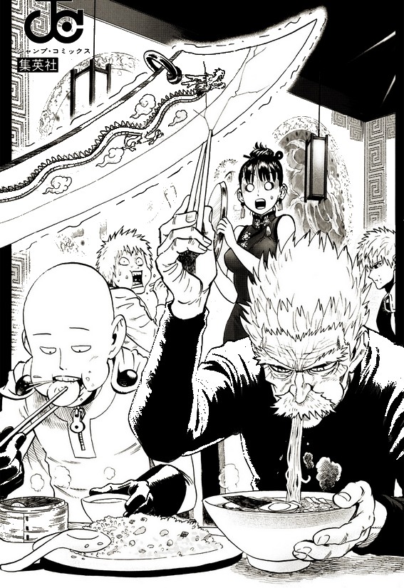 Coloring page One Punch Man