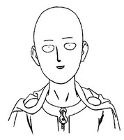 Kolorowanka One Punch Man