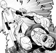 Coloring page One Punch Man