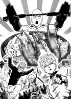 Coloring page One Punch Man