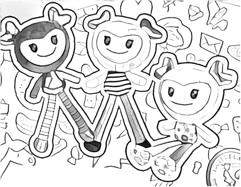 Coloring page Brightlings