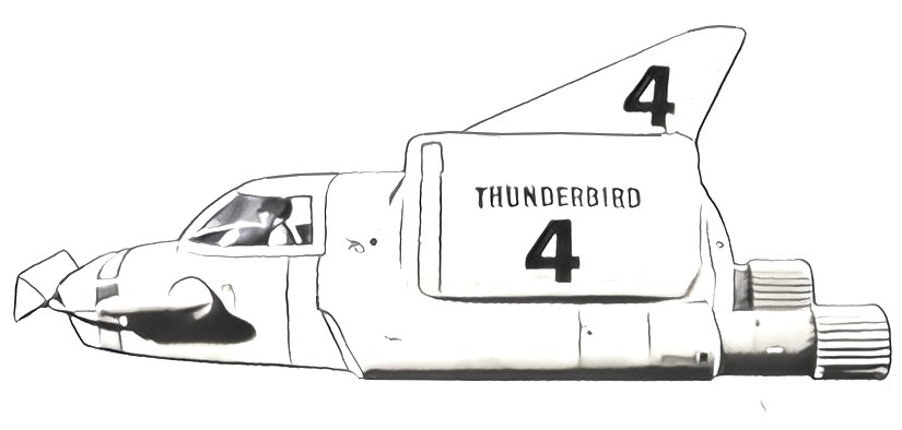 Disegno da colorare Thunderbirds