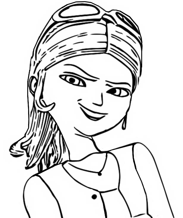 Coloriage Chloé Bourgeois