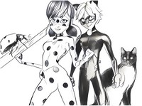 Dibujo para colorear Miraculous Ladybug