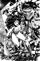 Kleurplaat Wonder Woman